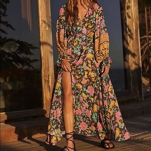 Spell Free People Exclusive Butterfly Gown S